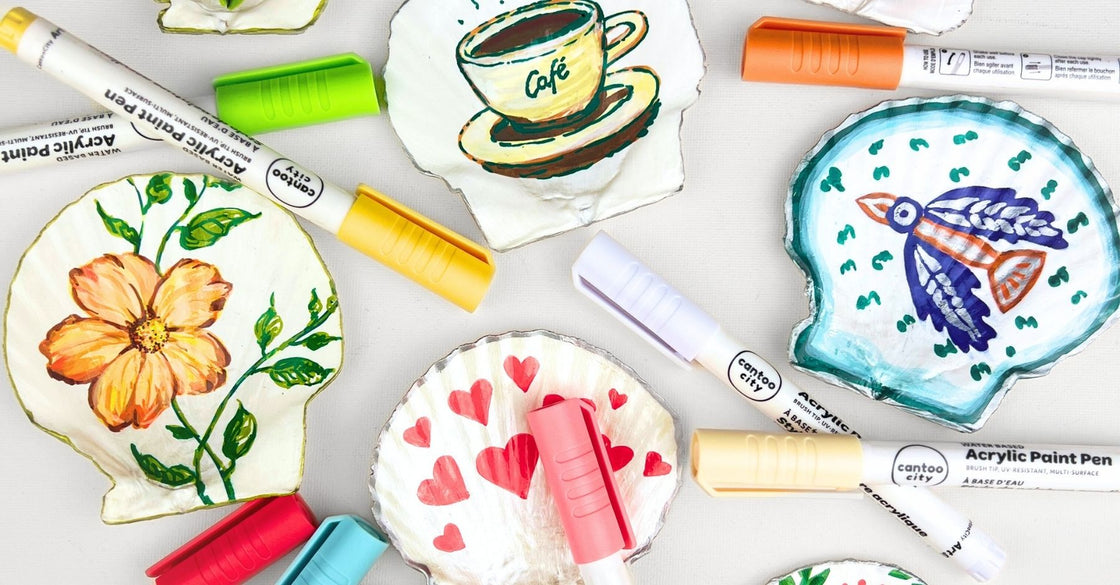 Browse all professional art supplies, compact kits, and the signature creative wellness e-book from Cantoo City.