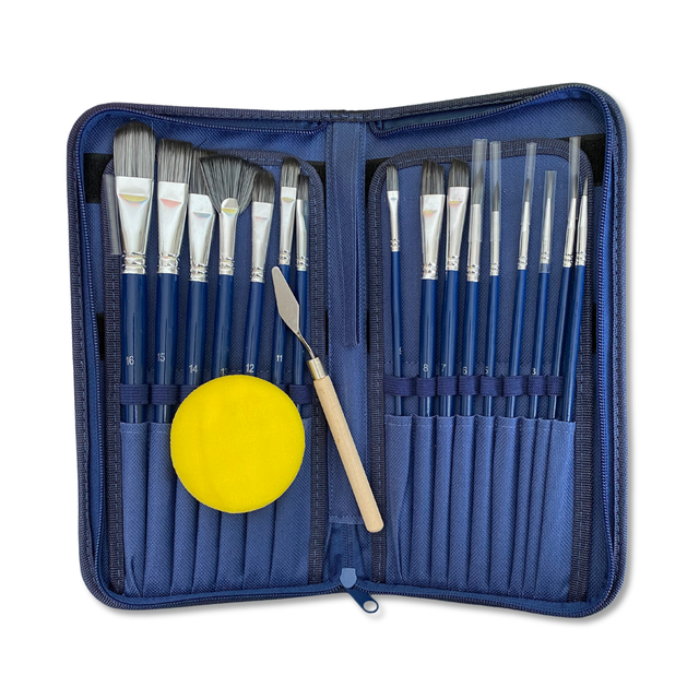 16 pcs Paint Brush Set