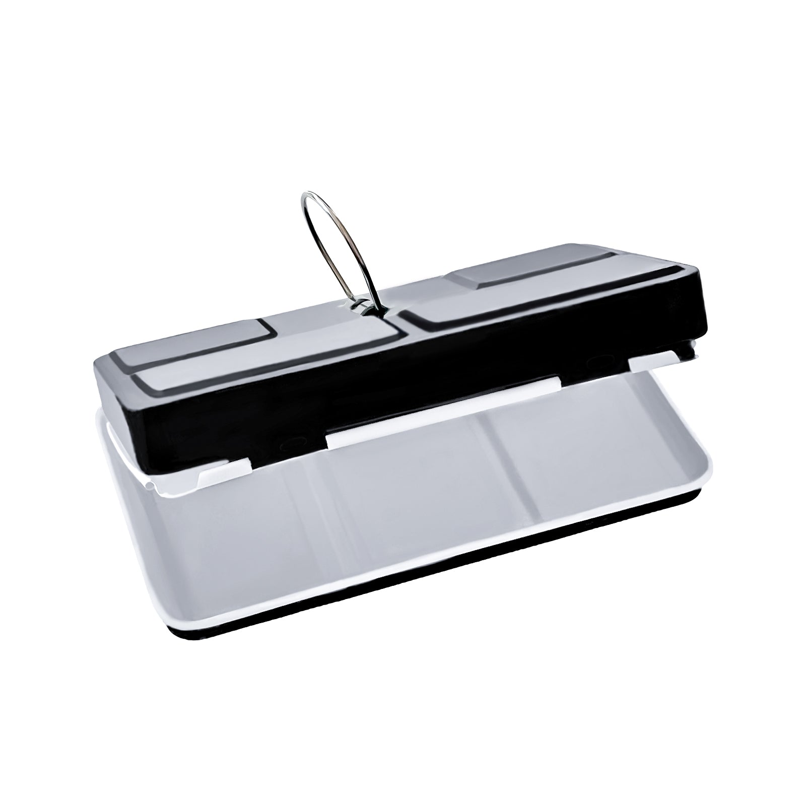 Cantoo City Watercolor Palette with 14 Half-Size Empty Pans