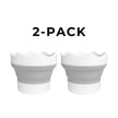 Collapsible Brush Washing Bucket - 2-Pack