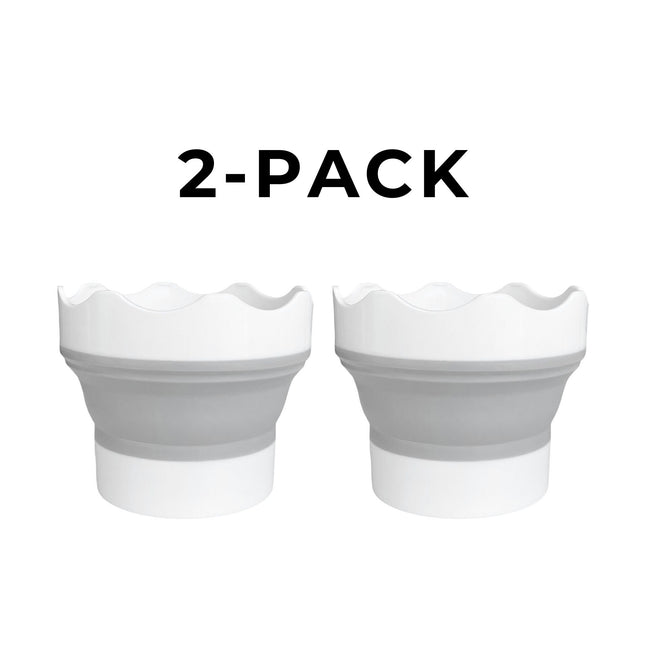 Collapsible Brush Washing Bucket - 2-Pack
