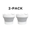 Collapsible Brush Washing Bucket - 2-Pack