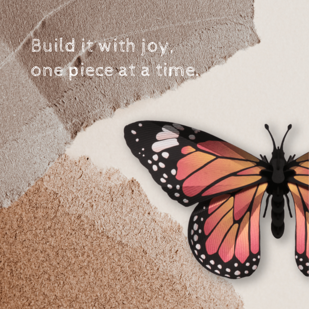 Monarch Butterfly - DIY Art Kit