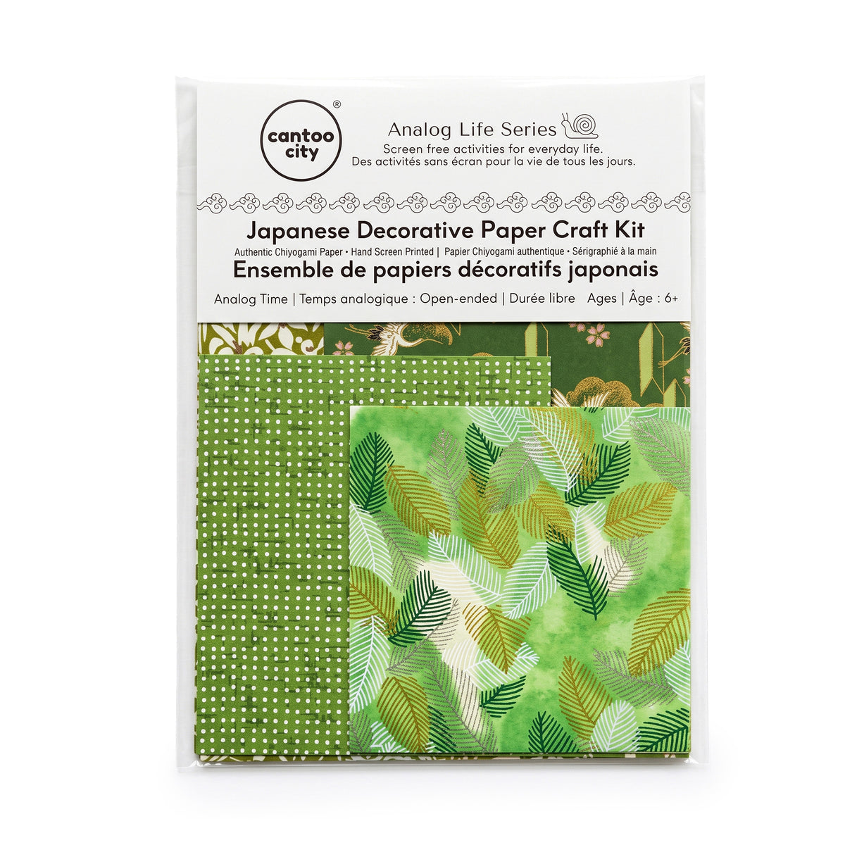 Japanese Decorative Paper Craft Kit: Hand Screen Printed - Jumbo Pack