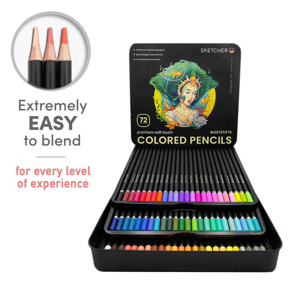 Sketcher Colored Drawing Pencils (Box of 72)