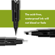 Black Fineliner Needle Point Drawing Pen Set, 12 pcs - Cantoo City - Drawing Pencils -  - Cantoocity