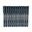 Black Fineliner Needle Point Drawing Pen Set, 12 pcs - Cantoo City - Drawing Pencils -  - Cantoocity