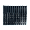 Black Fineliner Needle Point Drawing Pen Set, 12 pcs - Cantoo City - Drawing Pencils -  - Cantoocity