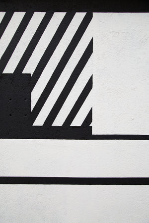 Abstract black and white image