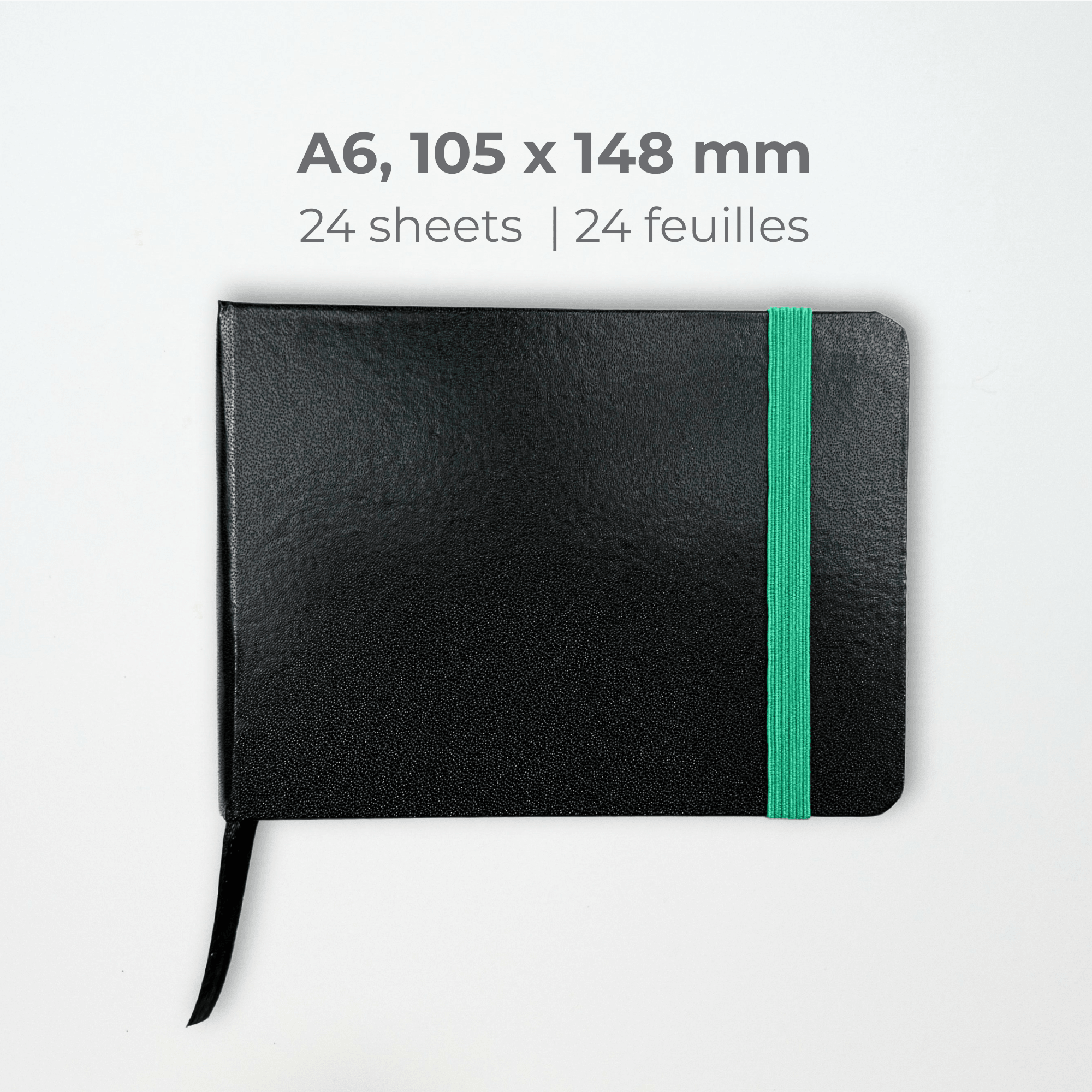 Cantoo City Pocket Sketchbook (A6, 140 lb, 24 Sheets) - Cantoo City - Watercolor, Gouache, Mix Media, Inking