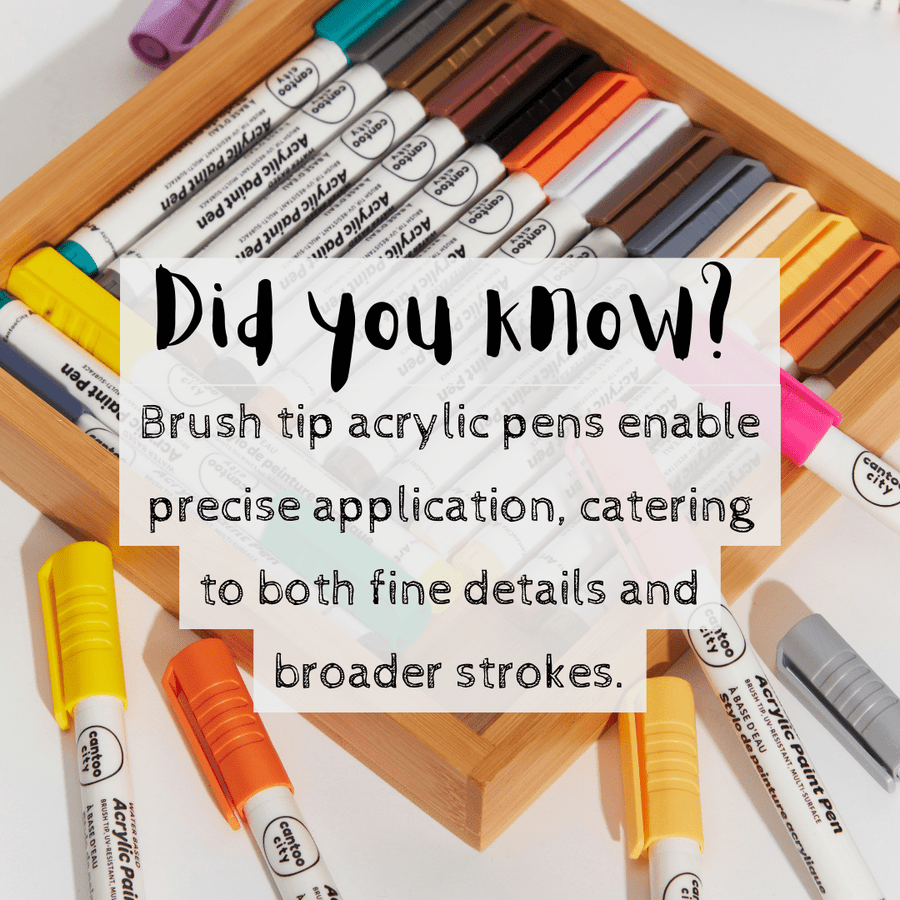 CantooCity 36 Color Acrylic Paint Marker Set - Cantoo City