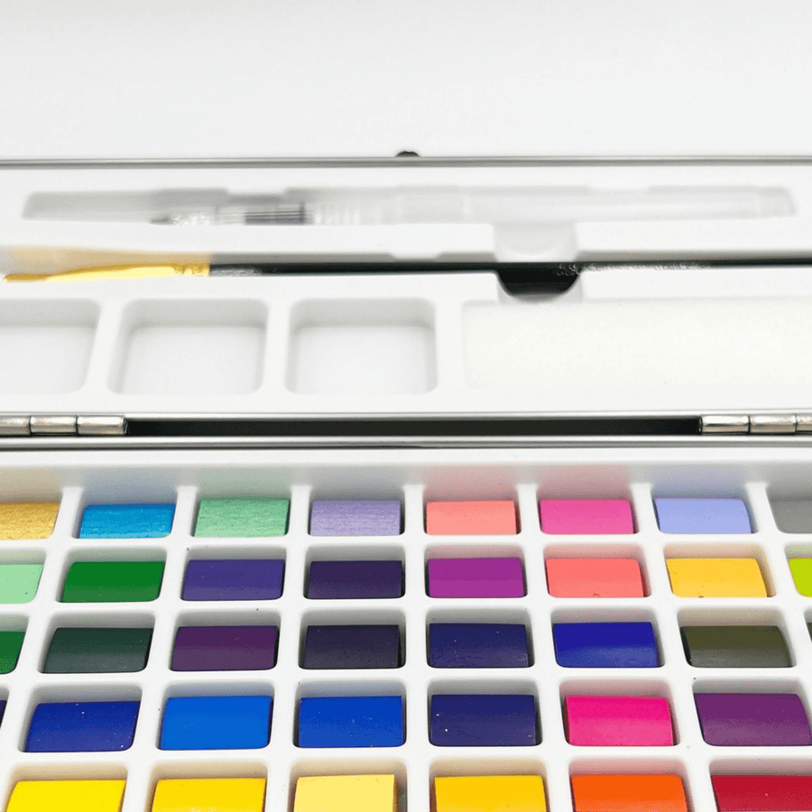 CantooCity 50 Colour Watercolour Set - Cantoo City