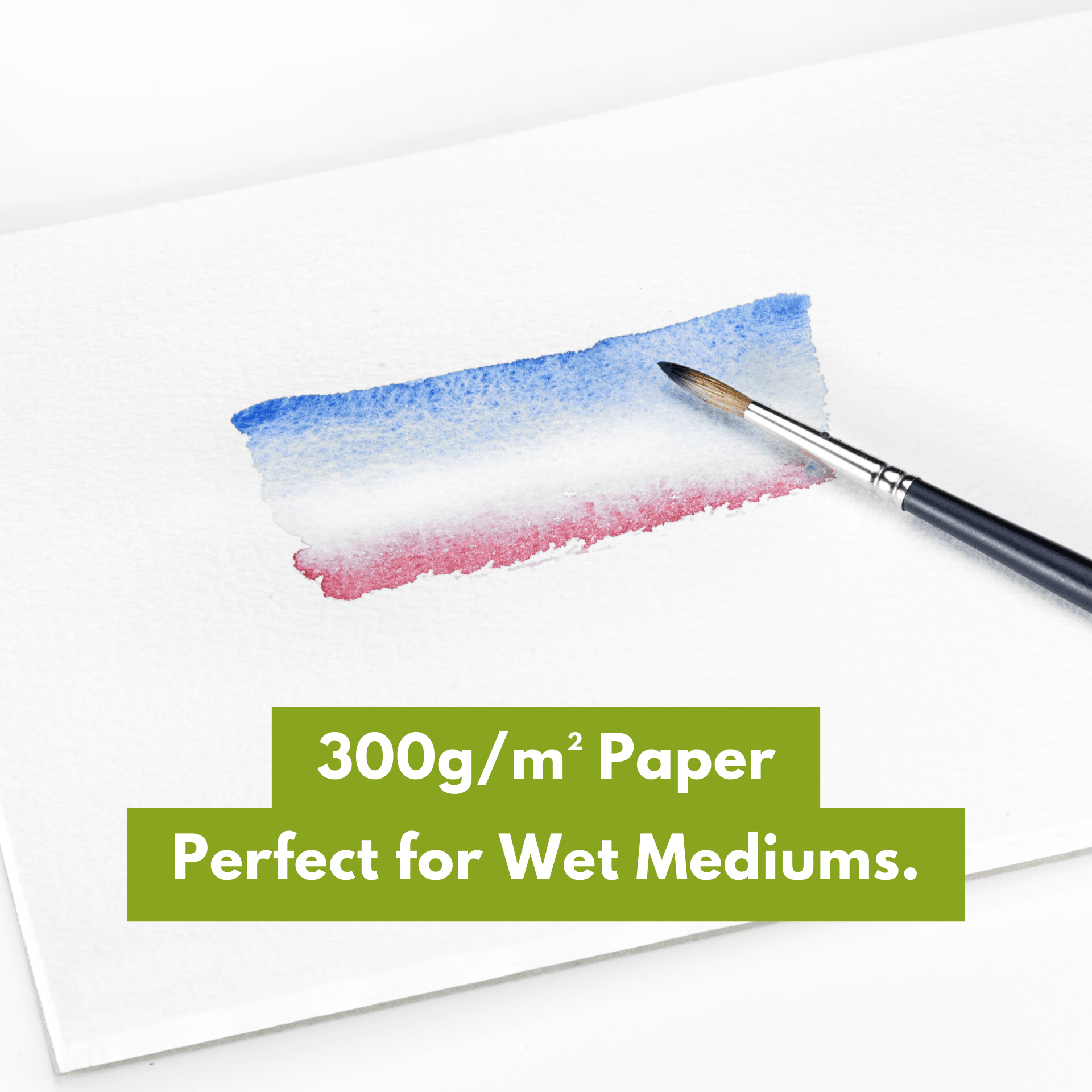 CantooCity A4 Watercolor Pad - Cold Press, 100% Cellulose - 300 g/m² (140 lb) -  Acid Free, Off White for sketching, painting