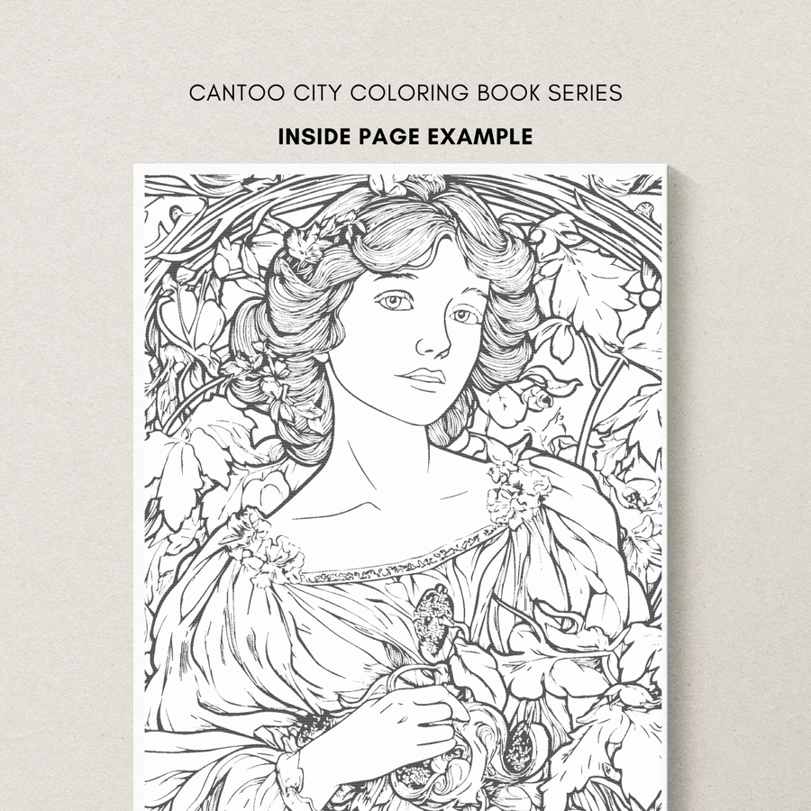 Coloring E - Book: For Relaxation and Creativity - Cantoo City