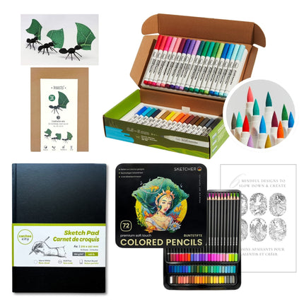 Happy Maker Kit - 4 PCs & 1 e - Book - Cantoo City - Art Kits -  - Cantoo City