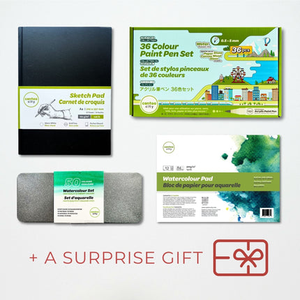 Buy Holiday Edition Bundle - Beginner Kit for Drawing, Doodling, and Coloring - Holiday Edition Bundle Red Edition
