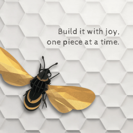 Honey Bee - 3D Paper DIY Kit - Cantoo City - DIY Kit -  - Cantoocity