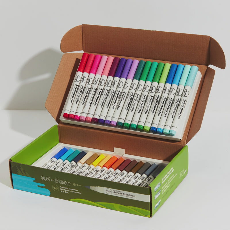 Cantoo city Acrylic Paint Markers Set