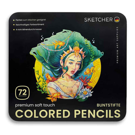 Sketcher Colored Drawing Pencils (Box of 72) - Cantoo City - Drawing Pencils -  - Cantoocity