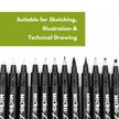 Urban Illustration Kit - 8 pcs - For Sketching, Coloring & Drawing Cantoo City Cantoo City Cantoo City
